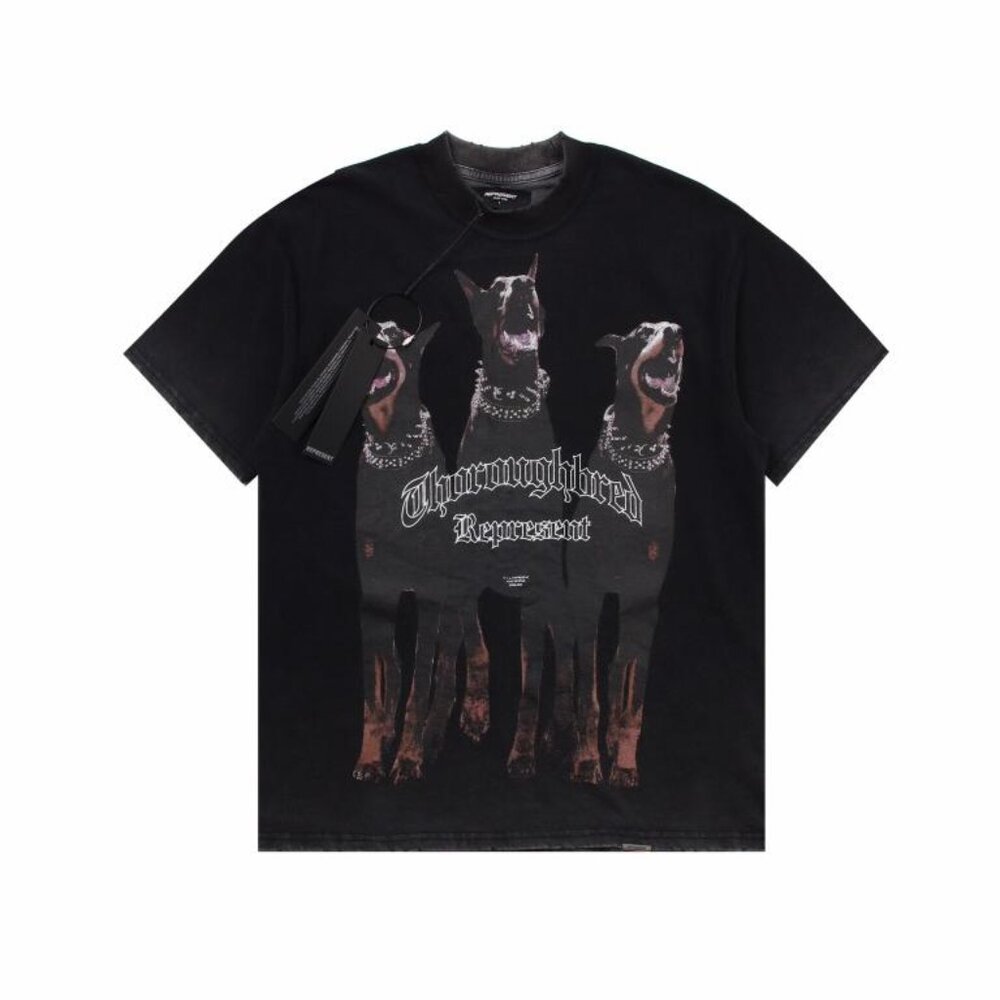 Represent Doberman Washed Print Short Sleeves - image 1